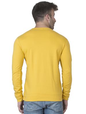 yellow solid sweatshirt - 16750346 - Standard Image - 3