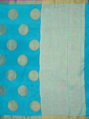 self design kanjivaram saree with blouse - 16750458 - Standard Image - 4