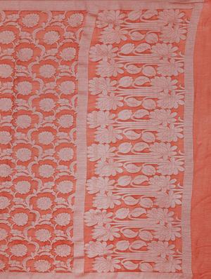 self design banarasi saree with blouse - 16750465 - Standard Image - 4
