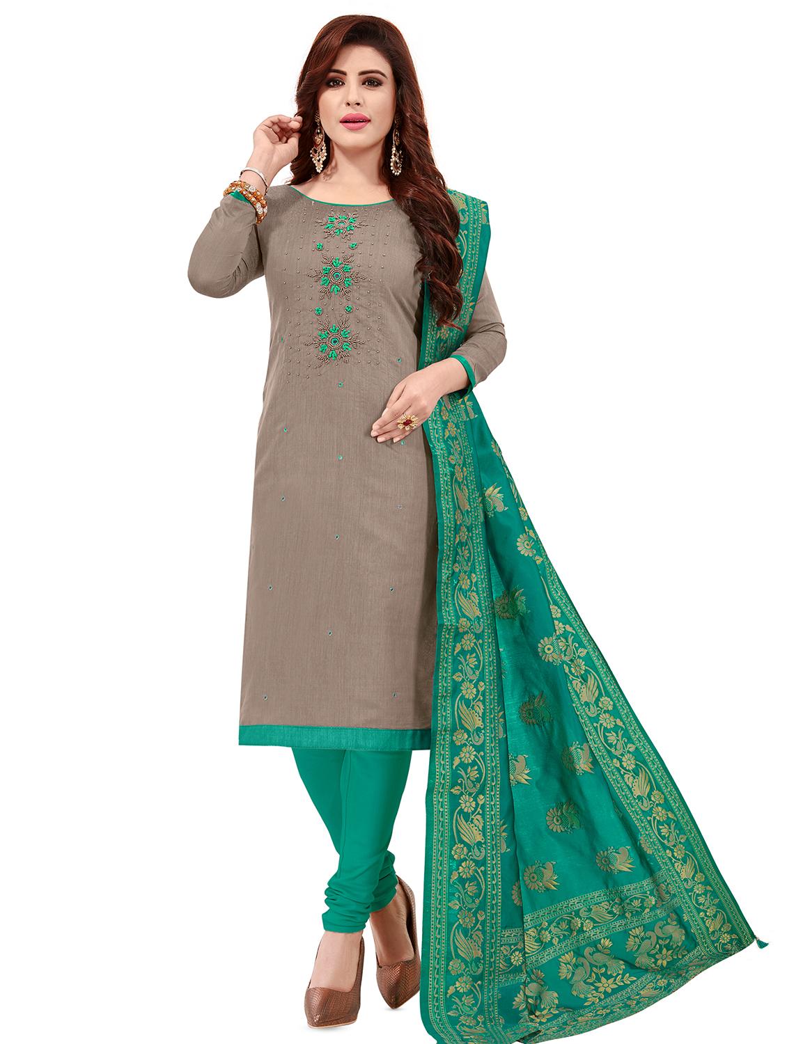 embroidered unstitched suit - 16750557 - Zoom Image - 1