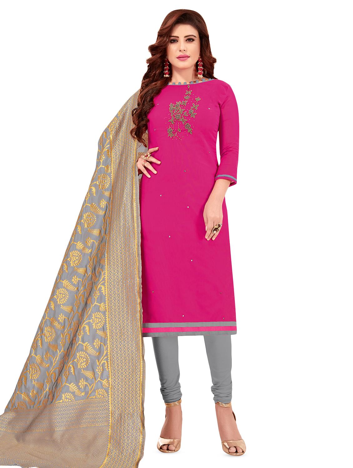 embroidered unstitched suit - 16750559 - Zoom Image - 1