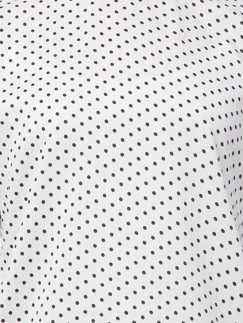 boat neck polka dot top - 16750566 - Zoom Image - 5
