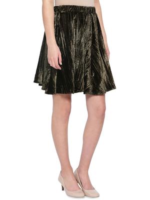 high rise solid a-line skirt - 16750601 - Standard Image - 2