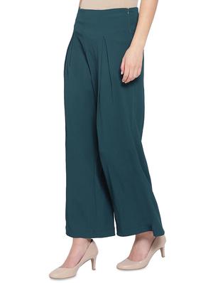 high rise wide leg trouser - 16750620 - Standard Image - 2