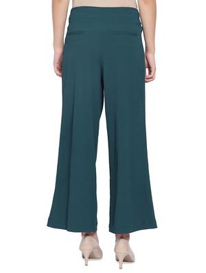 high rise wide leg trouser - 16750620 - Standard Image - 3