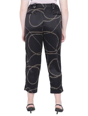 high rise flat front trousers trouser - 16750633 - Standard Image - 3