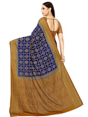 self design patola saree with blouse - 16750660 - Standard Image - 2