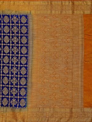 self design patola saree with blouse - 16750660 - Standard Image - 4