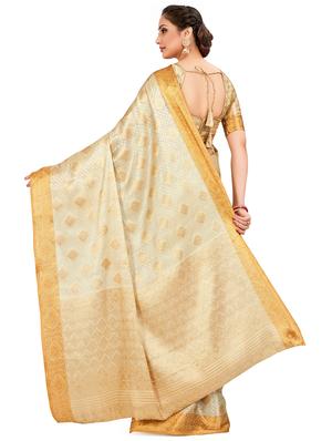 self design kanjivaram saree with blouse - 16750693 - Standard Image - 2