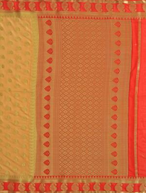 self design mysore silk saree with blouse - 16750695 - Standard Image - 4