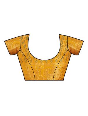 self design paithani saree with blouse - 16750716 - Standard Image - 3