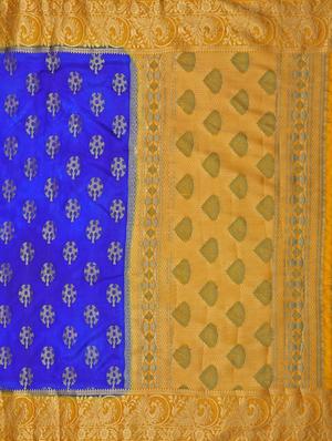 self design paithani saree with blouse - 16750716 - Standard Image - 4