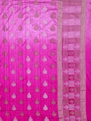 self design banarasi saree with blouse - 16750720 - Standard Image - 4