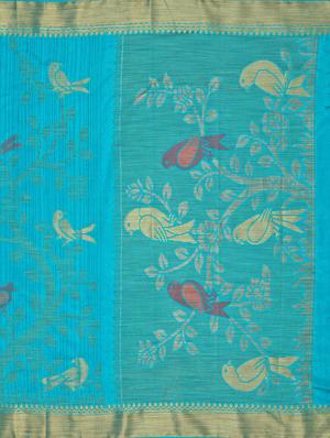 self design kanjivaram saree with blouse - 16750722 - Standard Image - 4