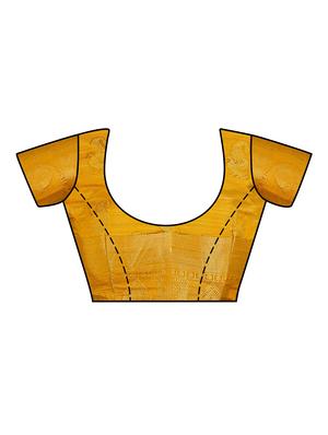self design kanjivaram saree with blouse - 16750729 - Standard Image - 3