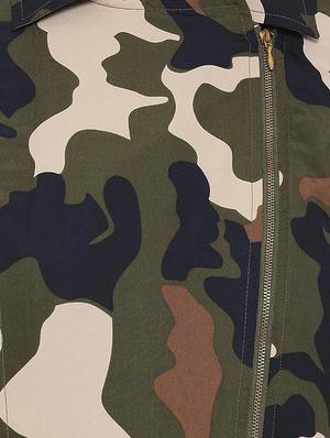shirt collar camouflage jacket - 16750776 - Standard Image - 5
