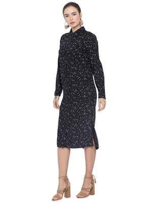 long sleeved printed shirt dress - 16750808 - Standard Image - 2