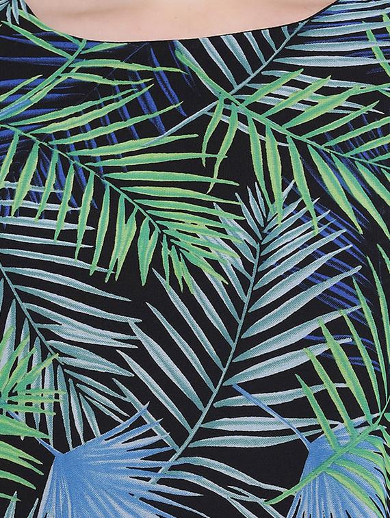 round neck tropical top - 16750877 - Zoom Image - 5