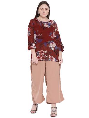 bell sleeved floral top - 16750882 - Standard Image - 4