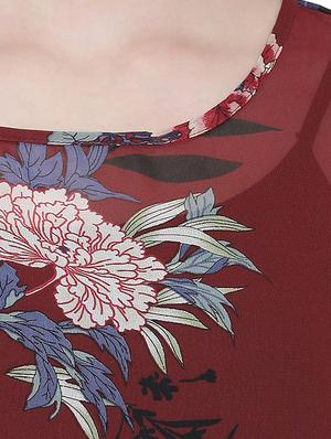 bell sleeved floral top - 16750884 - Standard Image - 5