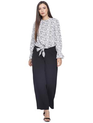 tie font floral top - 16750902 - Standard Image - 4