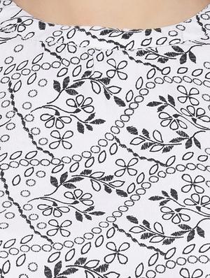 tie font floral top - 16750902 - Standard Image - 5