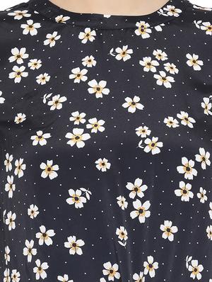 tie font floral top - 16750903 - Standard Image - 5