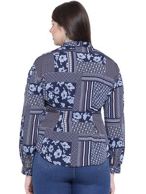 tie up neck floral top - 16750928 - Standard Image - 3