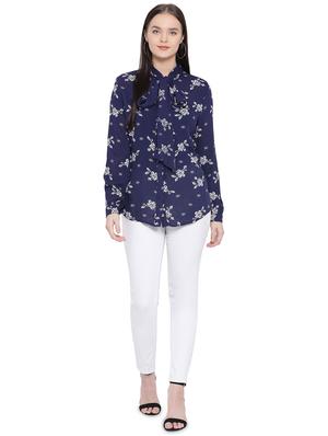 tie up neck floral top - 16750932 - Standard Image - 4