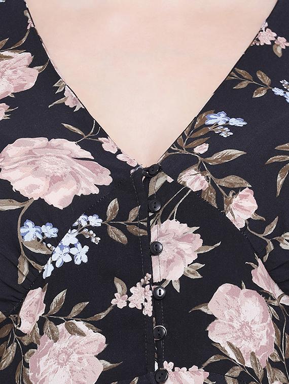 v-neck floral tunic - 16750966 - Zoom Image - 5