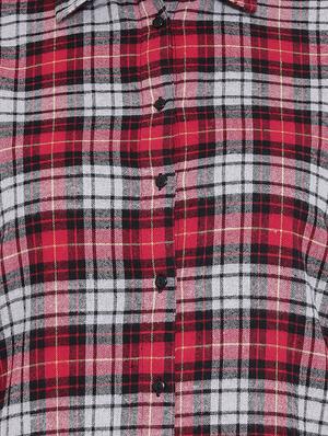 long sleeved checkered shirt - 16750978 - Standard Image - 5