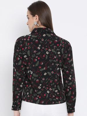 long sleeved floral shirt - 16750983 - Standard Image - 3