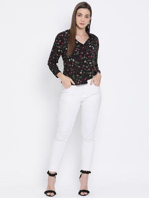 long sleeved floral shirt - 16750983 - Standard Image - 4