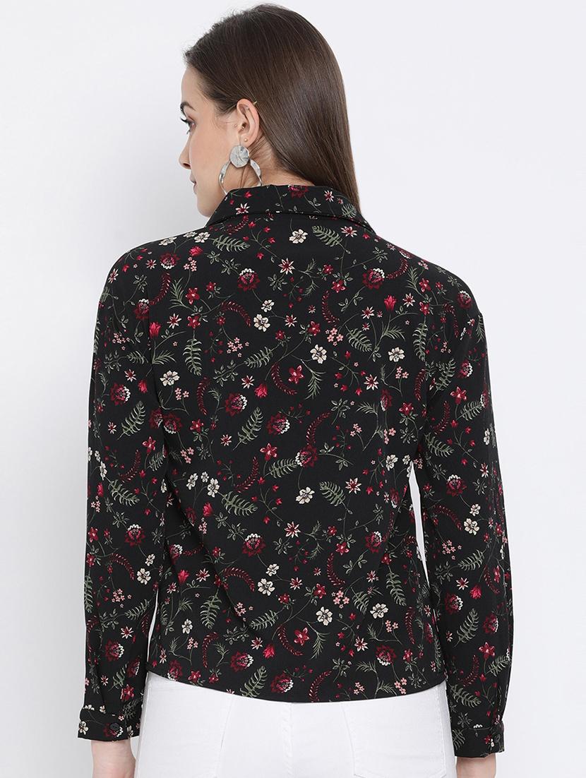 long sleeved floral shirt - 16750983 - Zoom Image - 3