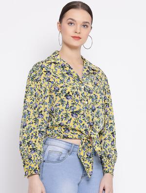 long sleeved floral shirt - 16750984 - Standard Image - 2