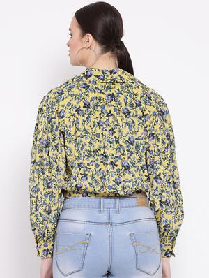 long sleeved floral shirt - 16750984 - Standard Image - 3