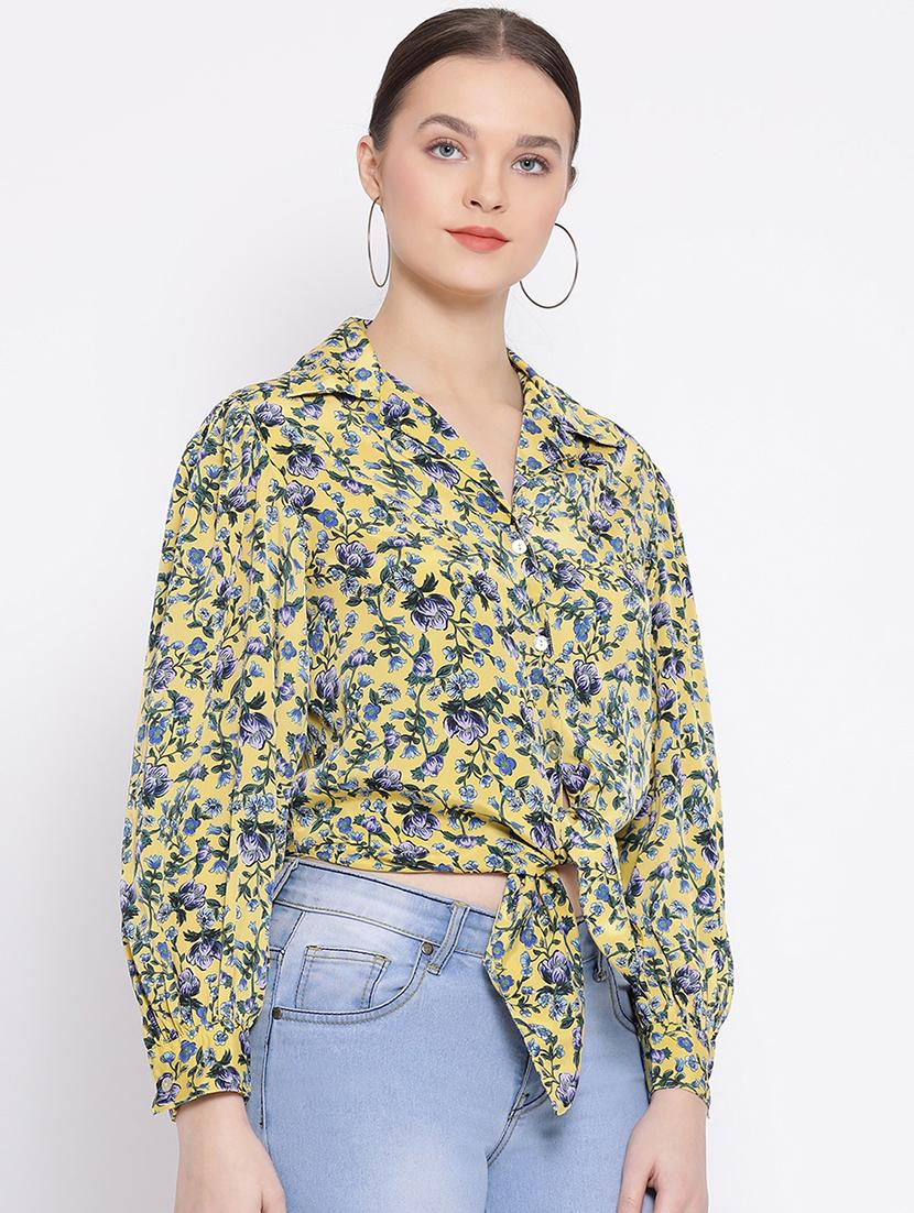long sleeved floral shirt - 16750984 - Zoom Image - 2