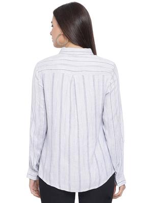 roll up sleeved striped shirt - 16750986 - Standard Image - 3