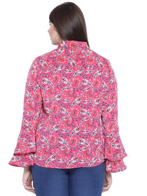 bell sleeved paisley shirt - 16751006 - Standard Image - 3