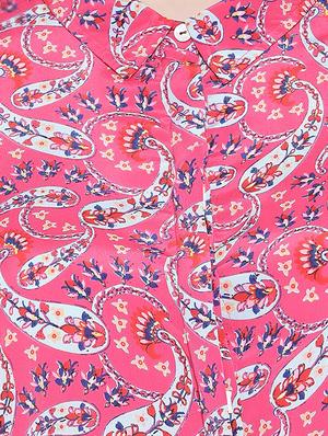 bell sleeved paisley shirt - 16751006 - Standard Image - 5