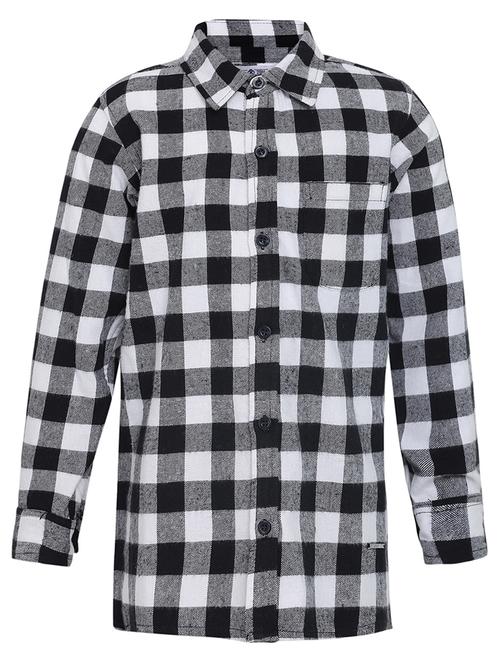 black cotton shirt - 16751056 - Standard Image - 1
