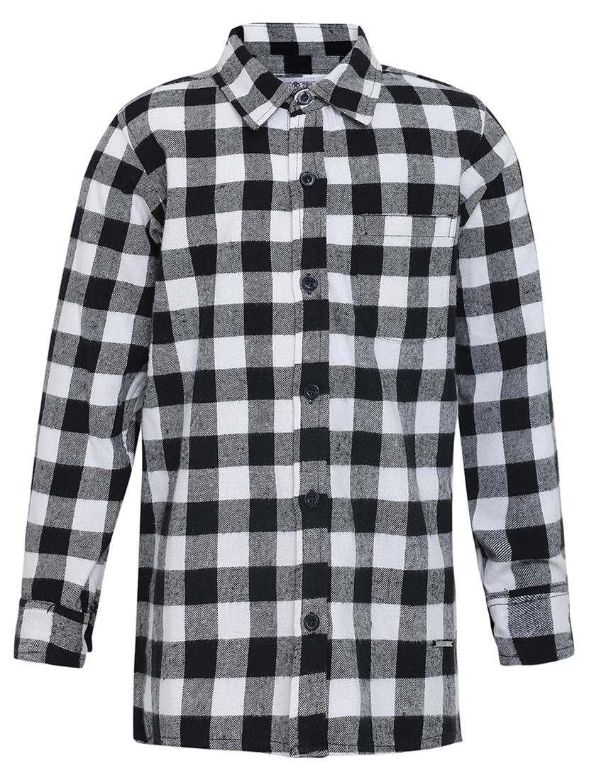 black cotton shirt - 16751056 - Zoom Image - 1