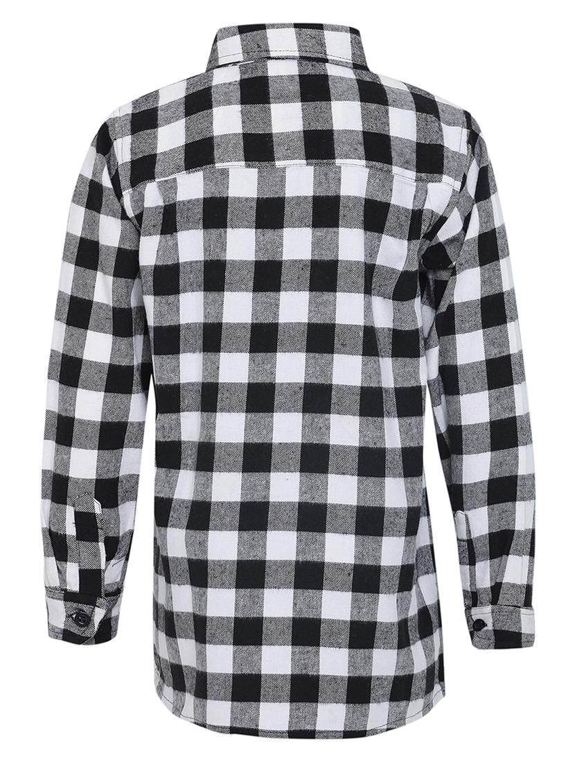 black cotton shirt - 16751056 - Zoom Image - 2
