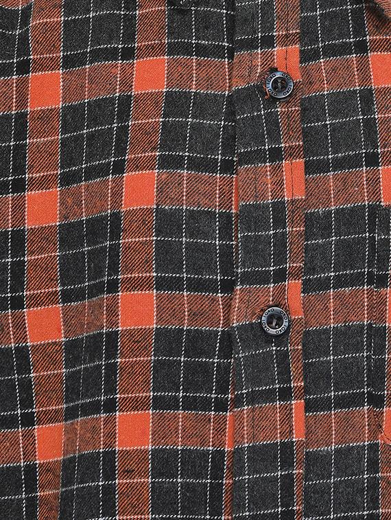 orange cotton shirt - 16751057 - Zoom Image - 3