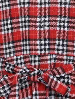 red cotton frock - 16751065 - Standard Image - 3