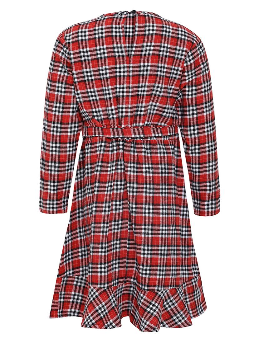 red cotton frock - 16751065 - Zoom Image - 2