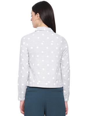 long sleeved polka dot shirt - 16751110 - Standard Image - 3