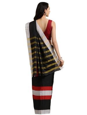 solid banarasi saree with blouse - 16751532 - Standard Image - 2