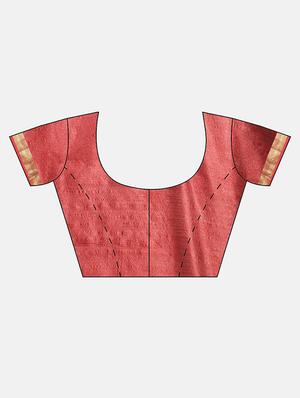 checkered patola saree with blouse - 16751538 - Standard Image - 3