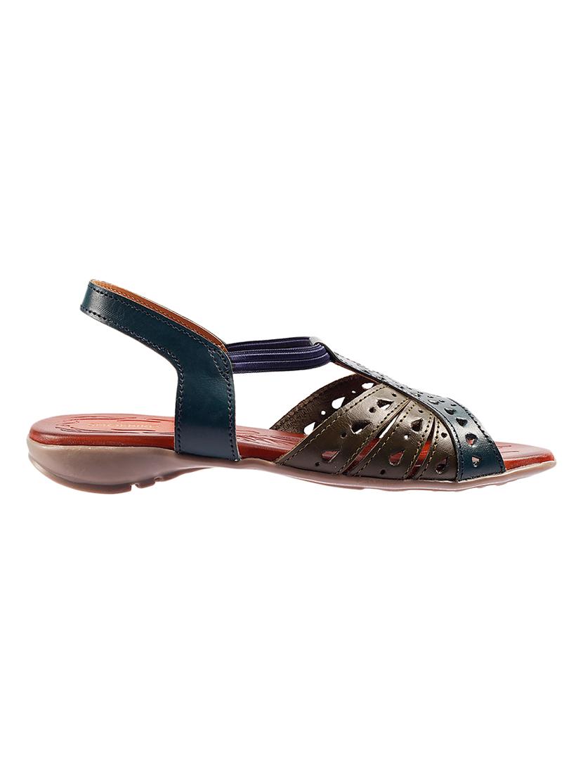 blue back strap sandals - 16751644 - Zoom Image - 2